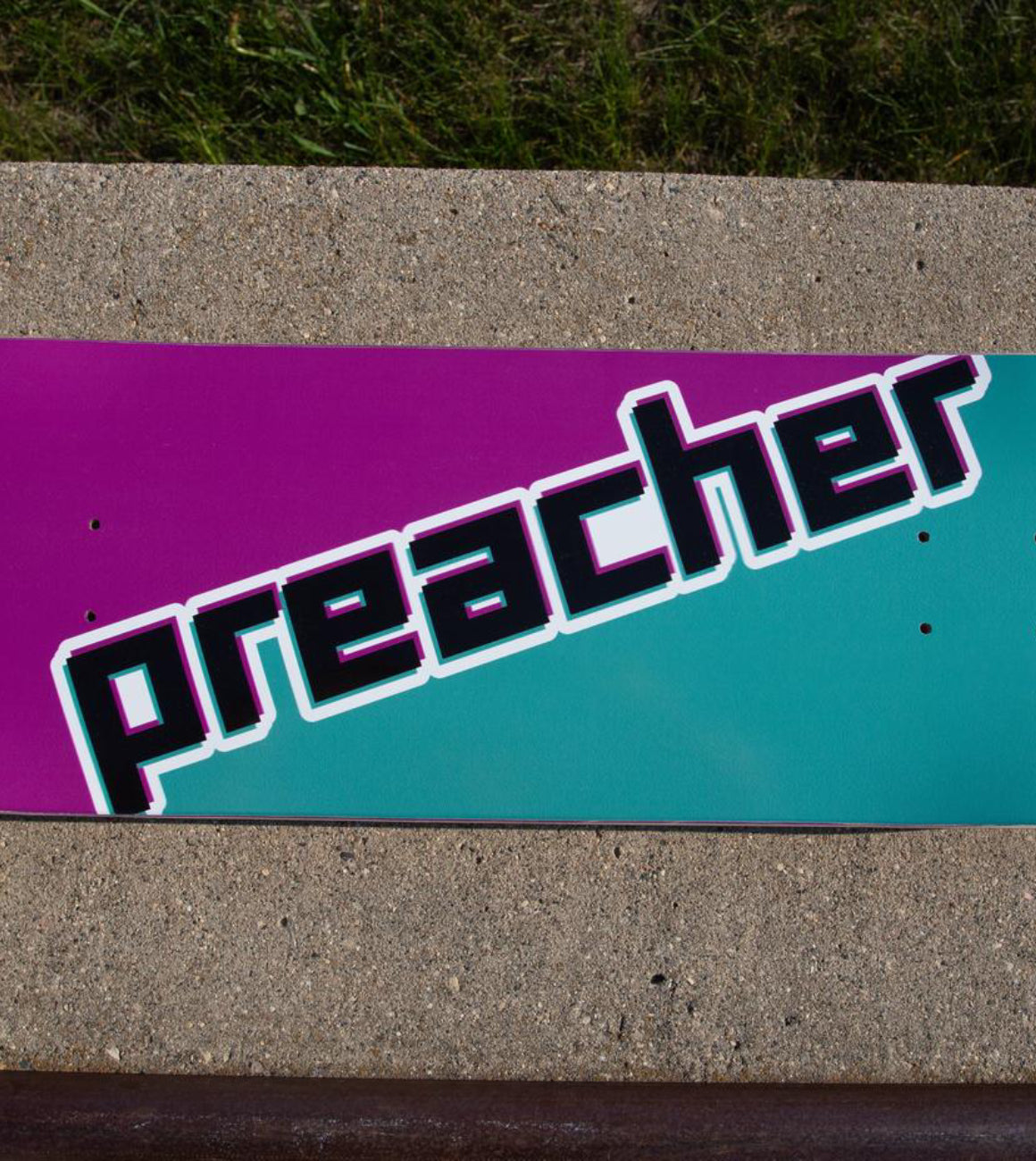 Preacher Deck - Green &amp; Purple