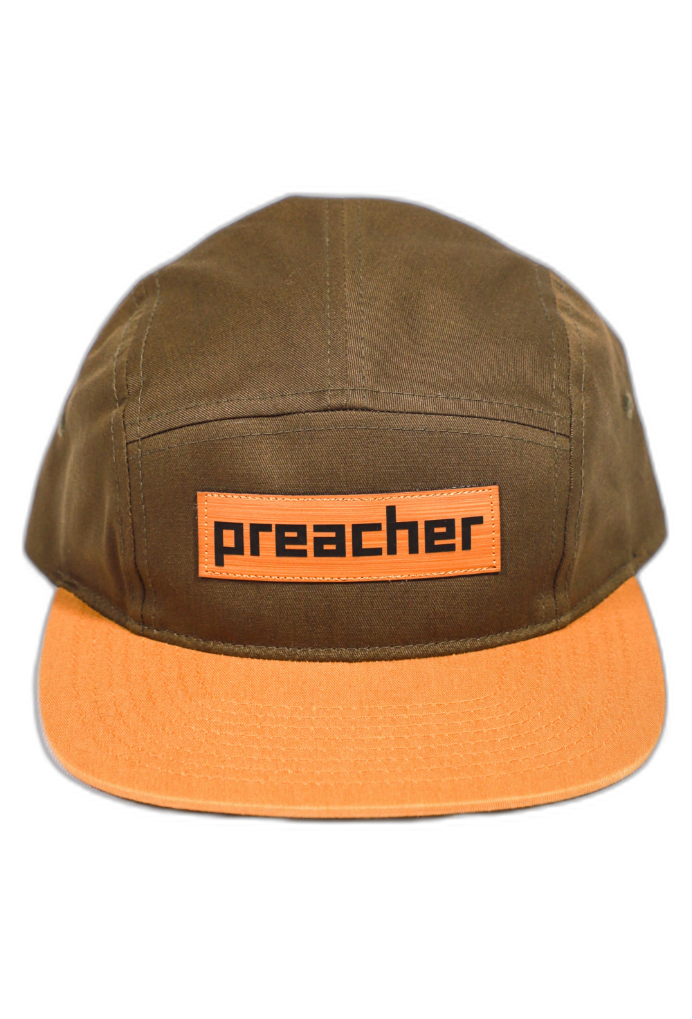 Preacher Green and Tan Hat